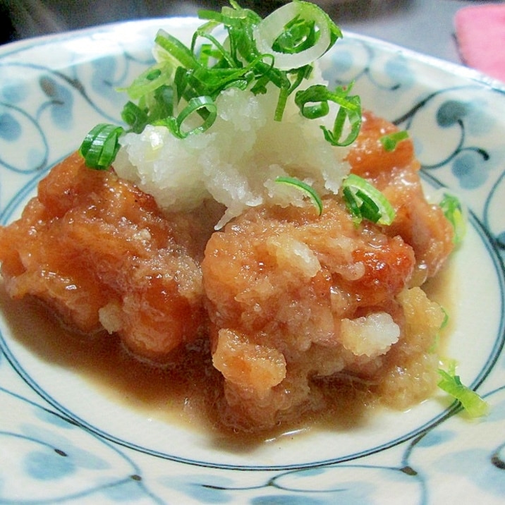 柔らか 残った唐揚げでもできる 鶏のみぞれ煮 レシピ 作り方 By Satousagi0310 楽天レシピ